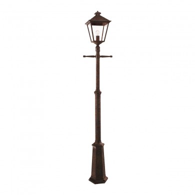 Lampadaire Extérieur LONDON 77W E27 Rouille NORLYS 491RO