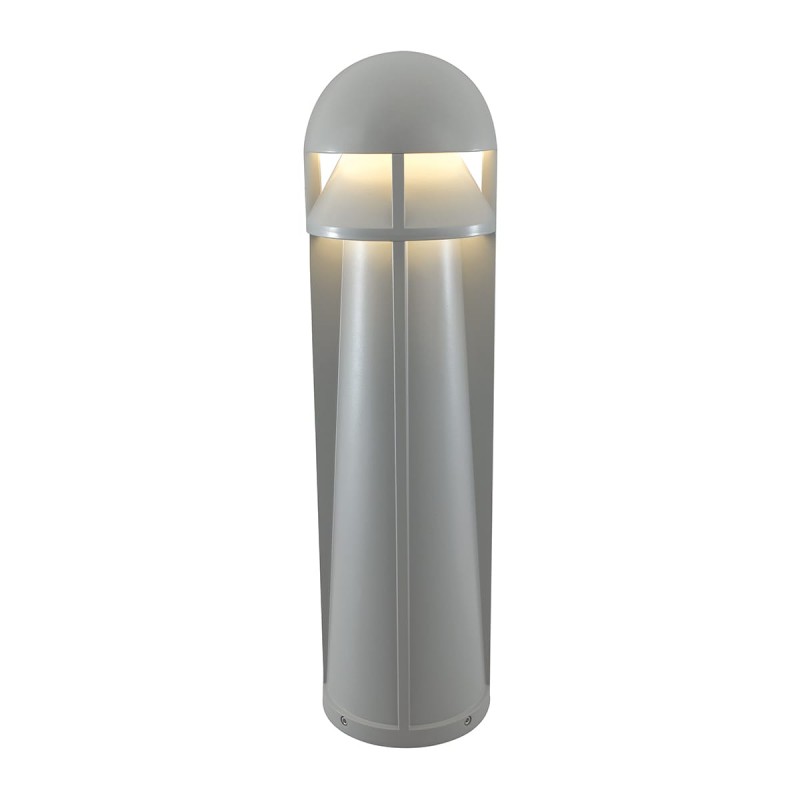 Borne Extérieure NARVIK 22,5W LED Gris Aluminium NORLYS 5091AL