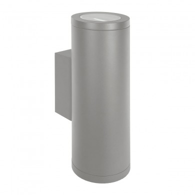 Applique Extérieure LYSFJORD 26,5W LED Gris Aluminium Up&Down 60° 4° NORLYS 6402AL