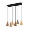 Suspension AGUDO 6x40W Multicolor TRIO LIGHTING 319400617