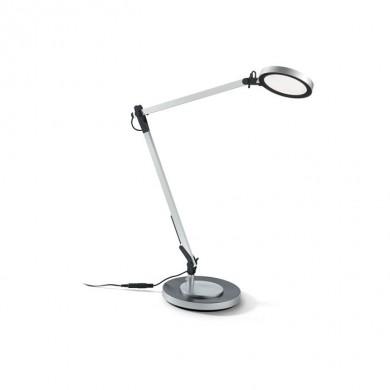 Lampe de bureau style architecte HENRY 1x28W E27 CHROME