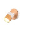 Applique Spot ARUNI 1x10W Couleur bois Blanc TRIO LIGHTING 801170131