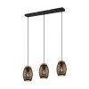 Suspension BIDAR 3x28W Noir Or TRIO LIGHTING R31573080