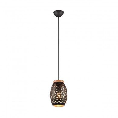 Suspension BIDAR 1x28W Noir Or TRIO LIGHTING R31571080