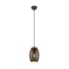 Suspension BIDAR 1x28W Noir Or TRIO LIGHTING R31571080