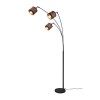 Lampadaire DAVOS 3x28W Noir mat TRIO LIGHTING R41553041