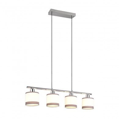 Suspension DAVOS 4x10W Chrome TRIO LIGHTING R31554006