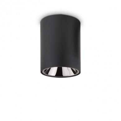 Plafonnier NITRO Noir LED 15W Rond IDEAL LUX 205984