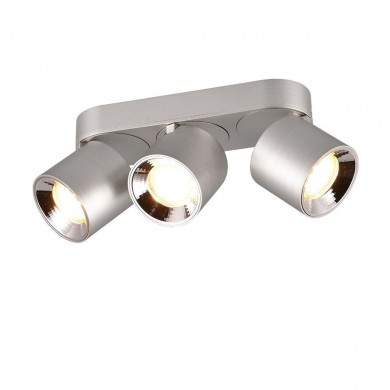 Plafonnier GUAYANA 3x10W Nickel mat TRIO LIGHTING 651000307