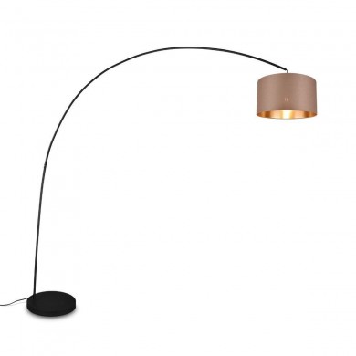 Lampadaire MANSUR 1x10W Taupe TRIO LIGHTING 419200141