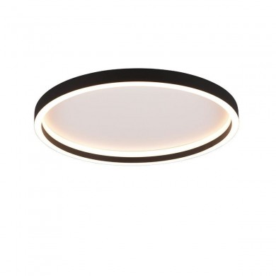 Plafonnier ROTONDA 1x20W Noir mat Rond TRIO LIGHTING R64502132