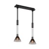 Suspension STANLEY 2x40W Noir mat TRIO LIGHTING 319500232