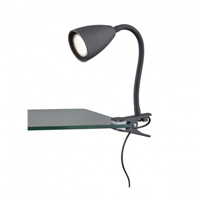 Acheter Lampe de bureau led à pince FARO LENA 52061 noir - LAMPES