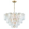 Lustre PIEMONTE 12x60W E14 Feuille d'Or CORBETT LIGHTING 244-412-GL-CE