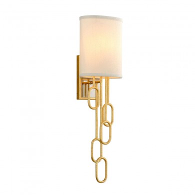 Applique Murale HALO 1x60W E14 Feuille d'Or CORBETT LIGHTING 297-11-CE