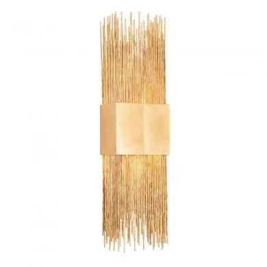 Applique Murale SABINE 2x60W E27 Feuille d'or vieilli CORBETT LIGHTING 326-02-VGL-CE