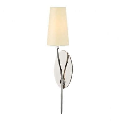 Applique Murale RUTLAND 1x60W E14 Nickel poli-crème HUDSON VALLEY LIGHTING 3711-PN-CE