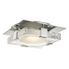 Applique Murale BOURNE 1x15W LED Nickel poli HUDSON VALLEY LIGHTING 9811-PN-CE