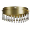 Plafonnier JEWEL 1x20W LED Or transparent SEARCHLIGHT 19211-1GO