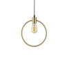 Suspension ABC Laiton antique E27 1x70W Rond IDEAL LUX 207841