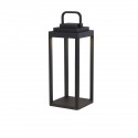 Lampe extérieure PORTOBELLO 1x2W LED Noir Givré