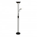 Lampadaire MOTHER & CHILD 1x18W+1x5W LED Noir