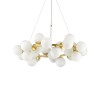 Suspension DNA Blanc G9 25x15W IDEAL LUX 208398