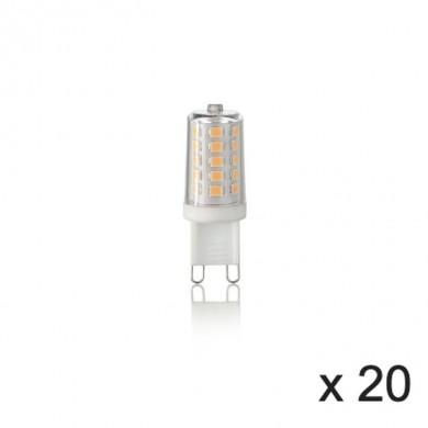 Ampoule (x20) 3,2W G9 Transparent D1,9 209036 IDEAL LUX 209036