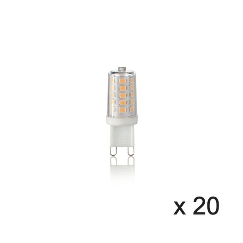Ampoule (x20) 3,2W G9 Transparent D1,9 209036 IDEAL LUX 209036