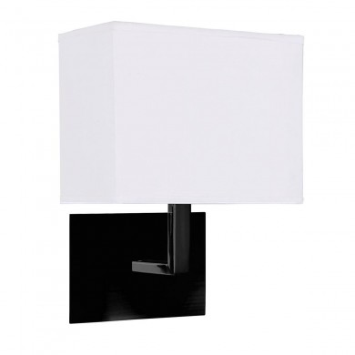 Applique Murale HOTEL 1x60W E27 Noir SEARCHLIGHT 5519BK