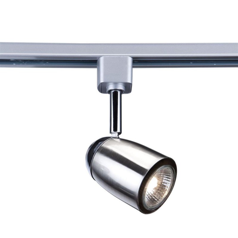 Plafonnier TRACK 3x35W GU10 Argent satiné Chromé SC_51018SS 51018SS Plafonnier TRACK 3x35W GU10 Argent satiné Chromé SEARCHLIGHT 51018SS