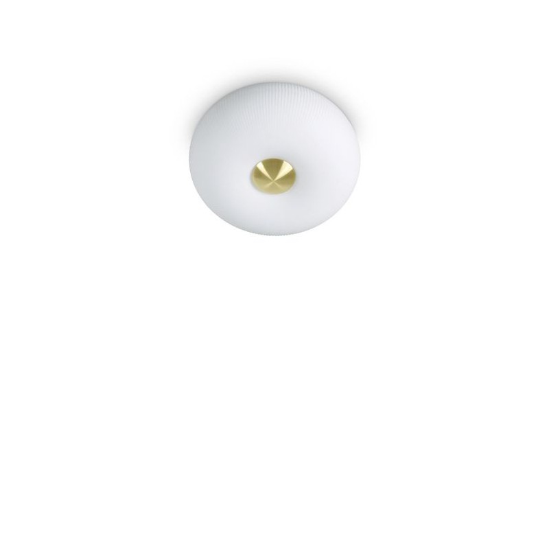 Plafonnier ARIZONA Blanc GX53 2x15W  IDEAL LUX 214498