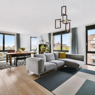 Suspension ENIGMA 4x40W E27 Bronze Inox poli TROY LIGHTING F6184-TBZ/SS-CE