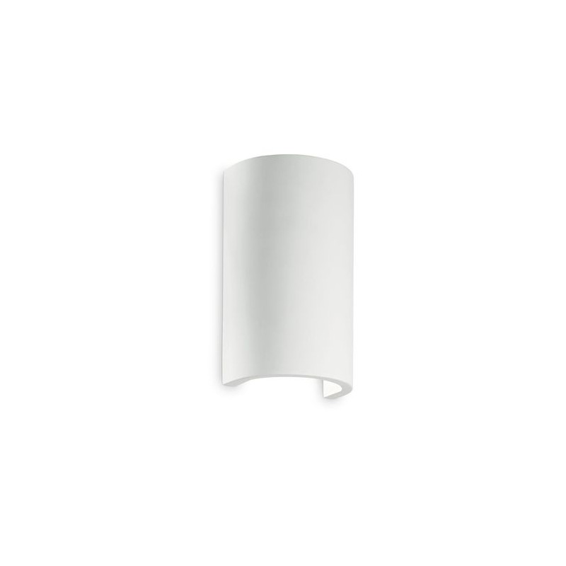 Applique Murale FLASH GESSO Blanc G9 1x40W Rond IDEAL LUX 214696