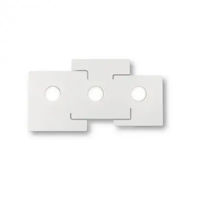 Plafonnier TOTEM Blanc GX53 3x15W IDEAL LUX 215761