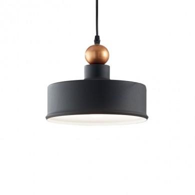 Suspension TRIADE Gris E27 1x42W D24,5cm IDEAL LUX 221489