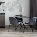 Lampe Interieur Bacari Bleu Gris 1x60W E27 Small