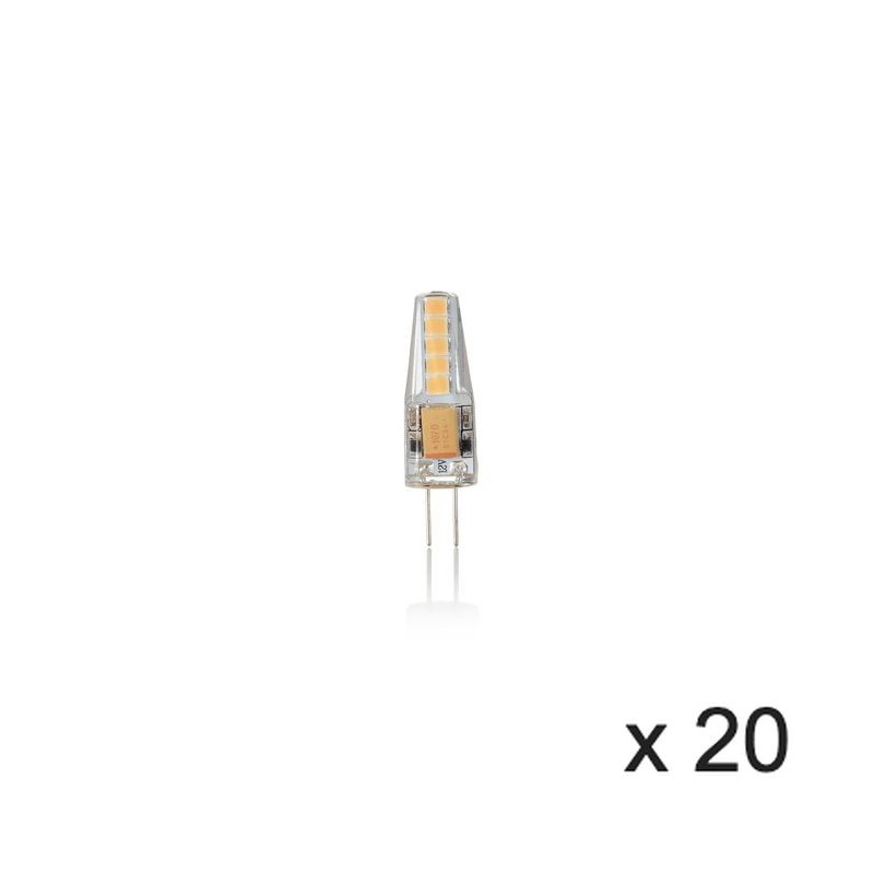 Ampoule (x20) 2W G4 Transparent D1 IDEAL LUX 222257