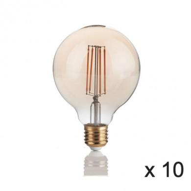 Ampoule (x10) 4W E27 Ambré D9,5 223933 IDEAL LUX 223933