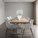 Lampe Samara 1x60W E27 + 1x7W GU10 LED Transparent