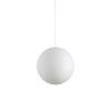 Suspension CARTA Blanc 1xE27 25W D40 IDEAL LUX 226033