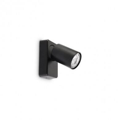 Applique Murale RUDY Noir 1xGU10 35W IDEAL LUX 229010