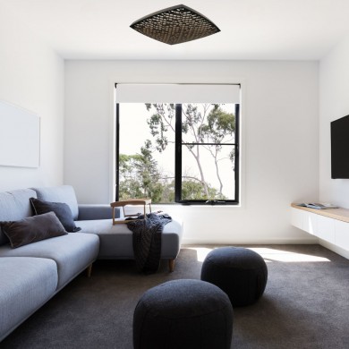 Plafonnier URBAN 80W LED Noir MANTRA 7889