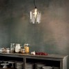 Suspension BISTRO Carré Transparent 1x60W IDEAL LUX 112305