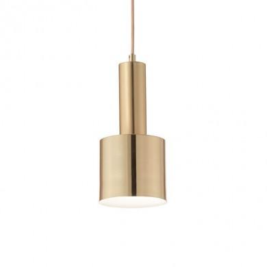 Suspension HOLLY Laiton satiné 1xE27 60W IDEAL LUX 231570