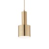 Suspension HOLLY Laiton satiné 1xE27 60W IDEAL LUX 231570