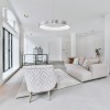 Suspension RANDO THIN Argent LED 50 W NOVA LUCE 9453456