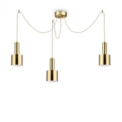 Suspension Araignée HOLLY Laiton 3xE27 60W IDL_231600 231600 Suspension Araignée HOLLY Laiton 3xE27 60W IDEAL LUX 231600