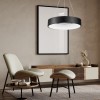 Suspension RANDO Noir LED 42 W NOVA LUCE 6167220
