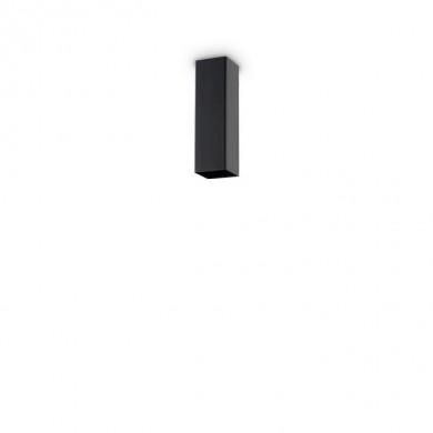 Plafonnier SKY Noir 1xGU10 28W H20 IDEAL LUX 233765